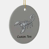 スコーピオンアイコン セラミックオーナメント (右)