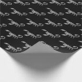 スコーピオンパターン ラッピングペーパー (角)
