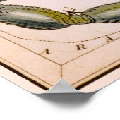 スコーピオン蠍座星座1825 ポスター (角)