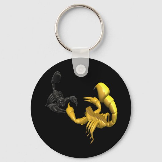 スコーピオン衝突 キーホルダー (正面)