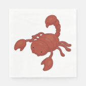 スコーピオン スタンダードランチョンナプキン (正面)