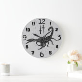 スコーピオン ラージ壁時計 (ホーム)