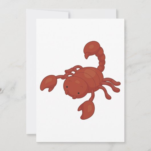 スコーピオン 招待状 (正面)