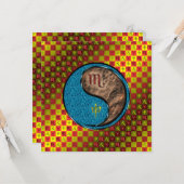 スコーピオ & アースモンキー カード (正面/裏面インサイチュ)