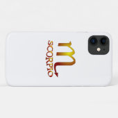 スコーピオ スター ゴールド Case-Mate iPhoneケース (裏面(横))