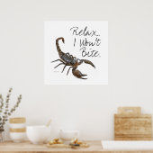 スコーピリラックスン「S...噛みたくない>ポスター ポスター (キッチン)