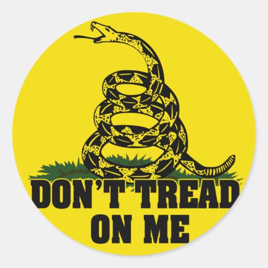 スコープキャップステッカー、ガッドデン、スタイル2 ラウンドシール (正面)