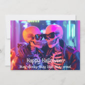 🌈🎃スゴかっこいいLGBTカード 招待状 (正面)