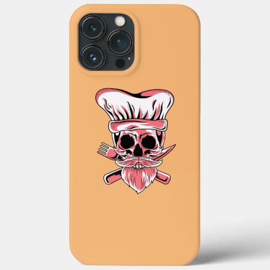 スゴイシェフのヘッドシェフ Case-Mate iPhoneケース (裏面)