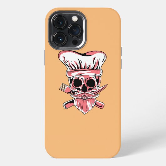 スゴイシェフのヘッドシェフ iPhoneケース (裏面)