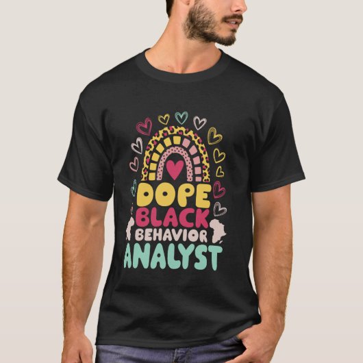 スゴイ黒人行動分析官 Tシャツ (正面)