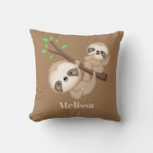 スゴッよくはしゃぐト女の子の名前の部屋の装飾 クッション (正面)