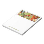 スゴッドのサラダのメモ ノートパッド (回転)