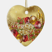 スザンヌエリザベスクリスマスコレクションセラミックスホーン セラミックオーナメント (右)