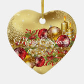 スザンヌエリザベスクリスマスコレクションセラミックスホーン セラミックオーナメント (正面)