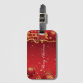 スザンヌエリザベスクリスマスコレクション荷物タグ ラゲッジタグ (正面縦)