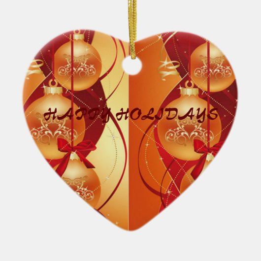 スザンヌエリザベスクリスマスコレクション セラミックオーナメント (正面)