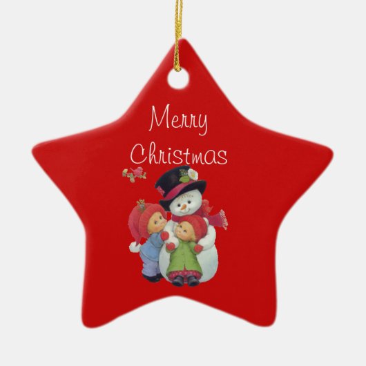 スザンヌエリザベスクリスマスコレクション –  セラミックオーナメント (正面)