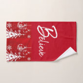 スザンヌエリザベスクリスマスコレクション –  バスタオルセット (ハンドタオル)