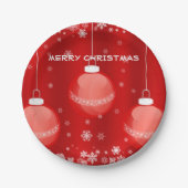 スザンヌエリザベスクリスマスコレクション ペーパープレート (正面)