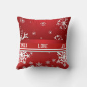 スザンヌエリザベスクリスマスコレクション – ホリデー クッション (裏面)