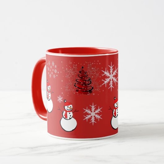 スザンヌエリザベスクリスマスコレクション マグカップ (正面左)
