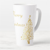 スザンヌエリザベスクリスマスコレクション – ラテマグカップ カフェラテマグ (右アングル)