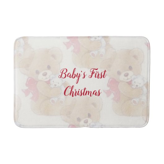 スザンヌエリザベスクリスマスコレクション – 休日 バスマット (正面)