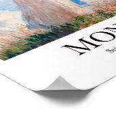 スザンヌホスケバイクロードモネ ポスター (角)