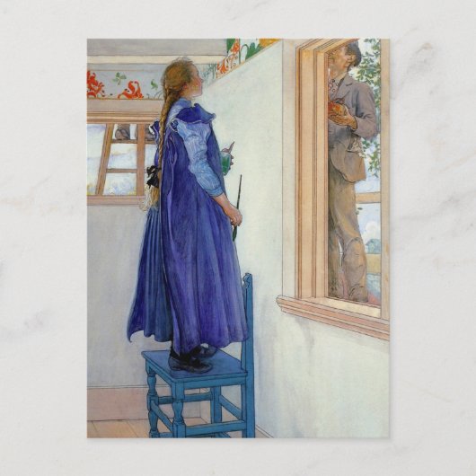 スザンヌ絵画装飾店 ポストカード (正面)