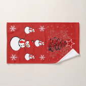 スザンヌ·エリザベス·クリスマス·コレクション バスタオルセット (ハンドタオル)