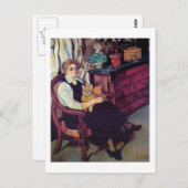 スザンヌ・バラドン ポストカード (正面/裏面)