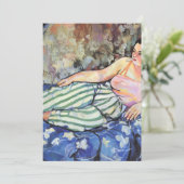 スザンヌ・ヴァラドンによる青い部屋 招待状 (スタンド正面)