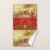 スザンネエリザベスクリスマスコレクションバスタオル バスタオルセット (ハンドタオル)