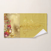 スザンネエリザベスクリスマスコレクションバスタオル バスタオルセット (ハンドタオル)