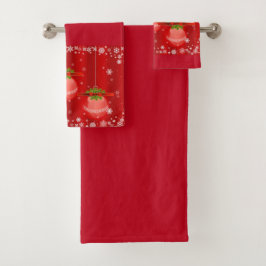スザンネエリザベスクリスマスコレクションホリデー バスタオルセット
