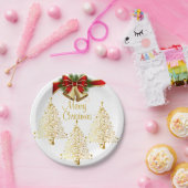 スザンネエリザベスクリスマスコレクション紙プレート ペーパープレート (パーティー)