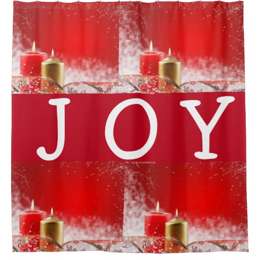 スザンネエリザベスクリスマスコレクション シャワーカーテン (正面)