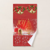 スザンネエリザベスクリスマスコレクション バスタオルセット (ハンドタオル)