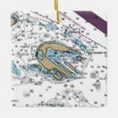 スシア島WAチャート セラミックオーナメント (正面)