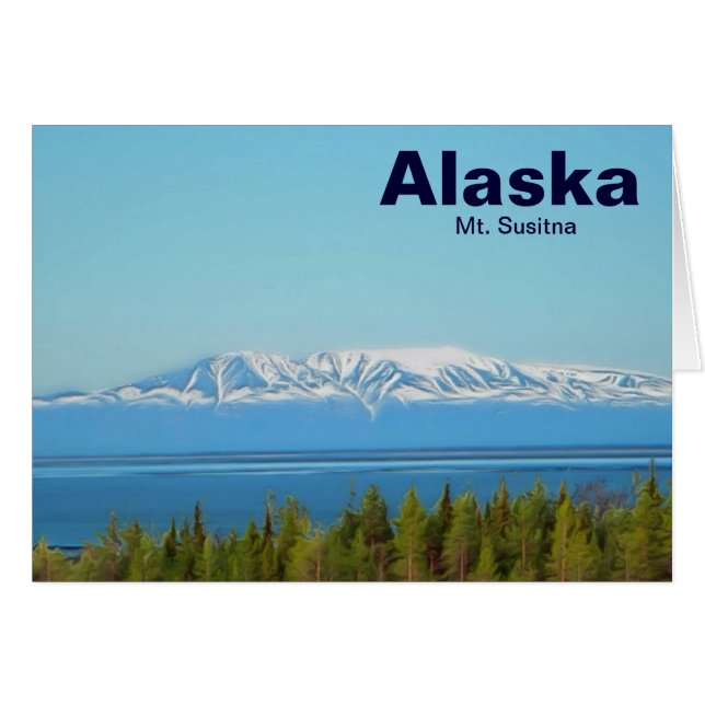 スシトナ山 (正面横)