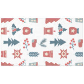 スシンプルカンジナビアのクリスマスパターン テーブルクロス (正面(横))