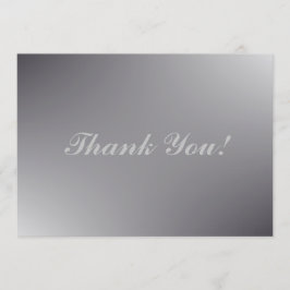 スシンプルクリプト-結婚の銀色のサンキューカード 招待状