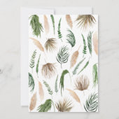 ススキの葉の自然な素朴なモダン葉 (裏面)