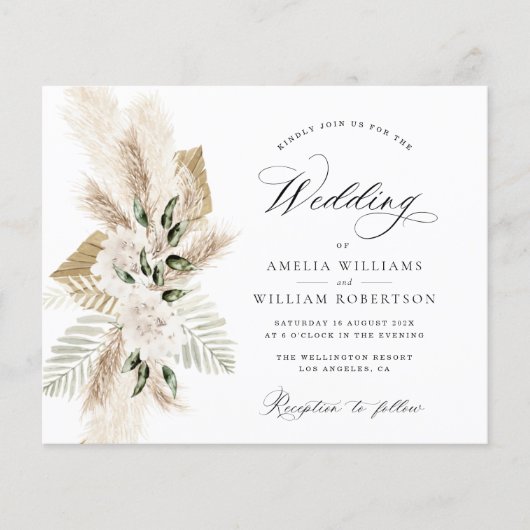 ススキ野花結婚緑 (正面)