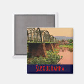 ススケハンナ川磁石 マグネット (正面/裏面)