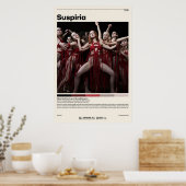 ススピリアルーカグアダニノミニマリスト映画ヴィンテージ ポスター (キッチン)