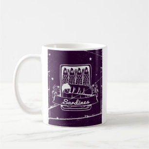スズのイワシ動揺して コーヒーマグカップ