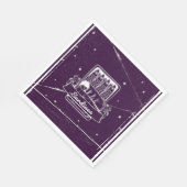 スズのイワシ動揺して スタンダードランチョンナプキン (角)