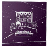 スズのイワシ動揺して タイル (正面)